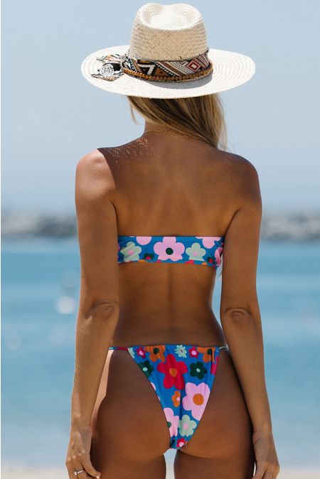 Kamoni Bikini Micro Bandeau Floral