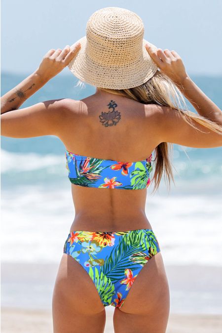 Kamoni Bikini Imprimé Tropical