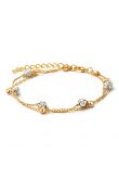 Kamoni Gold Double Layer Beach Anklet